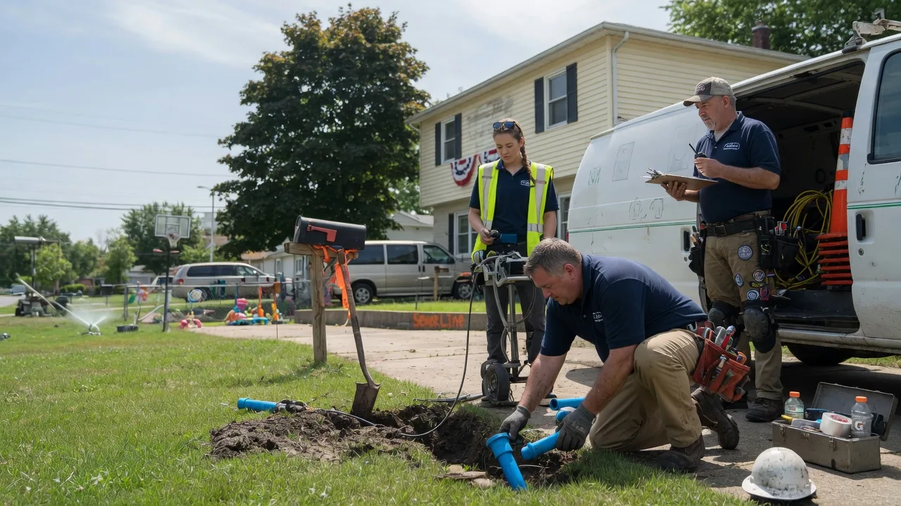 Slab Leak Repair in Lake City, PA near me